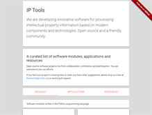 Tablet Screenshot of ip-tools.org